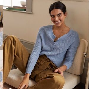 NWT Boden fluffy blue Ella cardigan - still in package